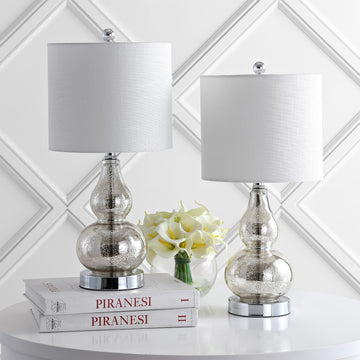 Anya 20.5" Mini Glass LED Table Lamp